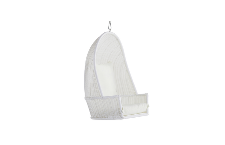 Bingle Pod Hanging Chair White