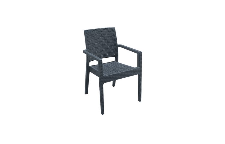 Hervey Dining Chair Charcoal