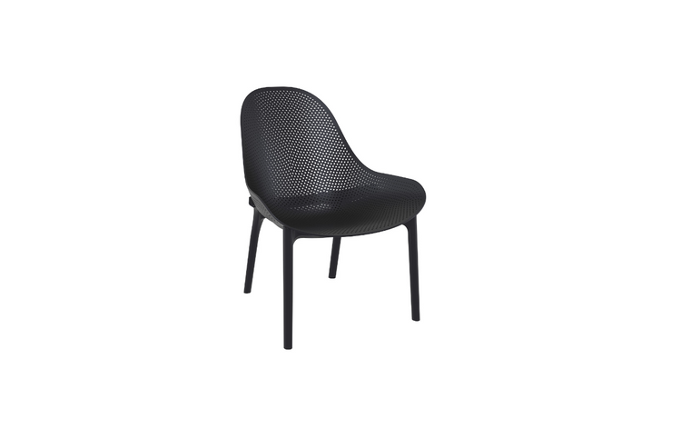 Carmila Lounge Chair Black