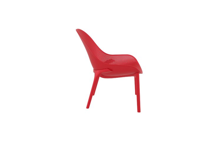 Carmila Lounge Chair Red
