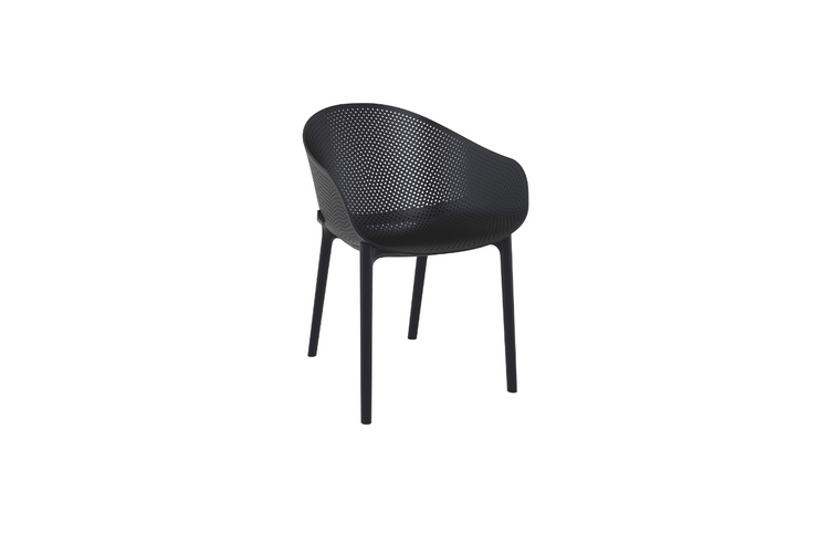 Carmila Armchair Black