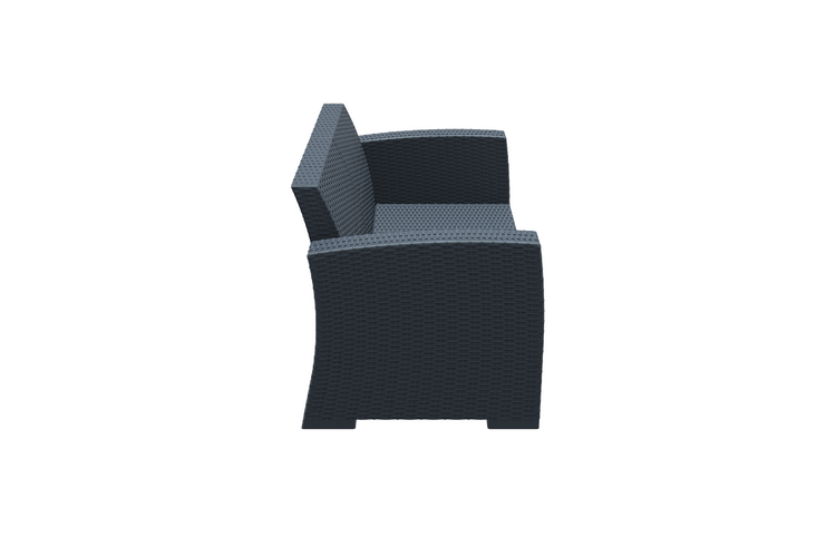 Wairuna 2 Seater Sofa Dark Grey